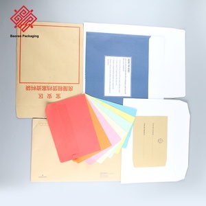 Custom Printed Vintage Luxury <b>Envelopes</b>, Acrylic Wedding Invitation Sets for Cash Wallet & Handbag Pouch Packing - Product Image 2