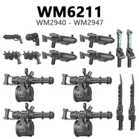 WM6211 Fallout T60 Blocs de construction en plastique ABS, cadeaux, collection, mini figurines de dessins animés, bricolage, jeux éducatifs pour enfants, ensembles de briques