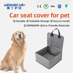 Housse <span class=keywords><strong>de</strong></span> siège <span class=keywords><strong>de</strong></span> <span class=keywords><strong>voiture</strong></span> pour <span class=keywords><strong>chien</strong></span> imperméable en Oxford écologique 2-en-1 pour siège <span class=keywords><strong>avant</strong></span> et arrière pour les voyages - Product Image 1