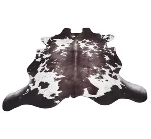 Wholesale Polyester Printed Living Room Cowhide Rug