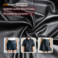 Tissu en cuir PU vegan écologique extensible dans les deux sens Oeko Tex 100, avec envers en daim, toucher doux, pour manteaux, vestes et pantalons