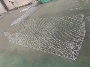 Bükme işleme ile sıcak daldırma galvanizli Gabion kafes özel altıgen tel örgü sepet çuval - Product Image 3