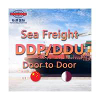Agente de envío de flete marítimo de China a Qatar por Air Sea Express Alibaba 1688 China Shipping Agent
