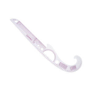 Multifunctional Curved Ruler 3250 Plastic Pattern Making Cutting Garment Design Tool - Product Image 1