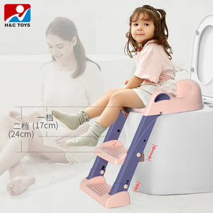 <span class=keywords><strong>Asiento</strong></span> <span class=keywords><strong>de</strong></span> Inodoro para Bebé con Doble Pedal, Escaleras Plegables, Marco <span class=keywords><strong>de</strong></span> Seguridad, Silla <span class=keywords><strong>de</strong></span> Entrenamiento para Ir al <span class=keywords><strong>Baño</strong></span> - Product Image 2