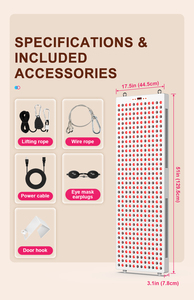 Fabrika doğrudan satış kırmızı ışıklı tedavi cihazı yüz vücut kırmızı yakın kızılötesi 5 dalga boyları kırmızı ışık paneli 2160W - Product Image 6