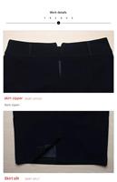 Ensemble de costume formel pour femme sur mesure, style professionnel élégant, pour les entretiens de bureau, les environnements de vente, costume automne/hiver, tissu en laine peignée