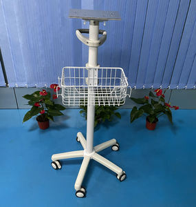 NBR-MT-03A <span class=keywords><strong>Monitor</strong></span> Berdiri Medis Kualitas Tinggi 2.5 Inci Kastor Diam <span class=keywords><strong>Monitor</strong></span> Pasien Keranjang untuk Rumah Sakit - Product Image 2