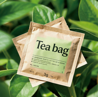Sachets de thé personnalisés en papier biodégradable de qualité alimentaire avec fleurs de calendula, scellés sur 3 côtés, parfumés pour le sommeil