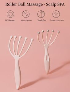 Set di Strumenti Massaggianti Gua Sha, Pettine per Massaggio alla Testa per Rilassamento, Alleviamento dello Stress e Tensione, Regalo Promozionale all'Ingrosso - Product Image 2