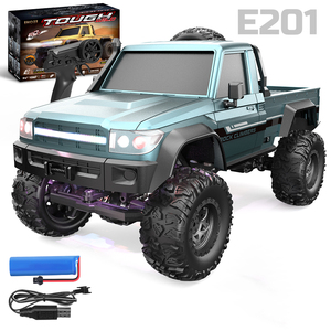 Véhicule tout-terrain télécommandé E201 E202 4x4 avec éclairage LED, échelle 1/20, haute vitesse, pour l'escalade, jouet pour garçon, cadeau - Product Image 6