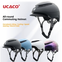 Casque d'équitation unisexe respirant pour sports de plein air en été, en matériau PC, pour adultes, adapté à l'équitation, au patinage de vitesse, au vélo électrique et au vélo.