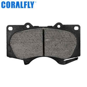 Plaquettes de frein auto en céramique semi-métallique OEM personnalisées en gros pour Toyota, référence D976-7877, références 04465-04070 et 04465-04090 - Product Image 2