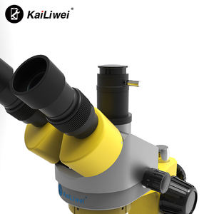 携帯電話用Kailiwei電子修理三眼ステレオ顕微鏡 - Product Image 4