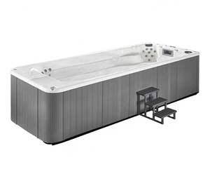 Fiber de verre spa <span class=keywords><strong>piscine</strong></span> enterrée <span class=keywords><strong>piscine</strong></span> spa de nage 6 m spas de nage - Product Image 6