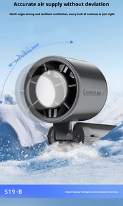 Ar Condicionado Portátil Dobrável com Compressor de Gelo, Ventilador Sem Fio Recarregável USB-C para o Verão - Product Image 5