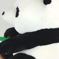 Ours géant chinois personnalisé, grande taille, peluche panda super douce en coton PP pour le soulagement du stress et les mariages