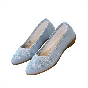 Zapatos Planos de Verano con Suela de Tela Bordada, Zapatos de Mujer con Lentejuelas, Moda Casual - Product Image 1