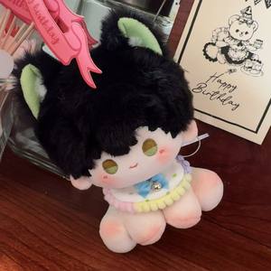 Amor y Espacio Profundo 15cm cuerpo sentado ventilador Original muñeca de algodón Qi Yuli Deep Shen Xing regresa a Qin Che Xia Yi durante el día - Product Image 3