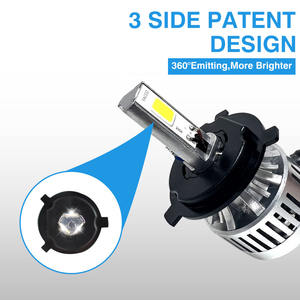 Venta caliente 4500LM Sistema de iluminación de <span class=keywords><strong>la</strong></span> motocicleta faro LED Papa moto - Product Image 4