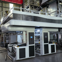Machine de soufflage de film co-extrudé ABA à deux couches 2026 avec PLC intelligent et unité de dosage gravimétrique pour la production de sacs en film HDPE