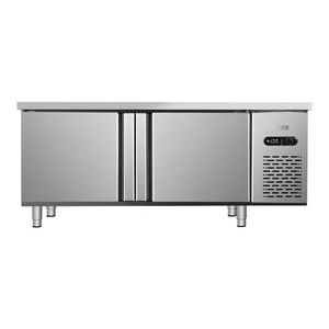 Réfrigérateur de comptoir réglable à double température en acier inoxydable à refroidissement direct pour usage hôtelier – Nouveau - Product Image 1