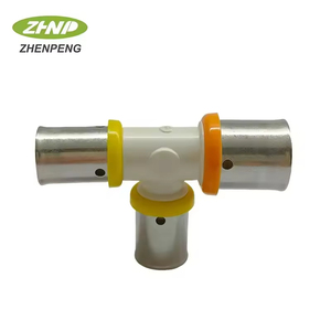 Raccords PEX multicouches <span class=keywords><strong>à</strong></span> sertissage égal certifiés NSF CUPC Zhenpeng PPT201616 20*<span class=keywords><strong>16</strong></span>*<span class=keywords><strong>16</strong></span>, <span class=keywords><strong>raccord</strong></span> de tuyauterie d'eau rond injecté - Product Image 2