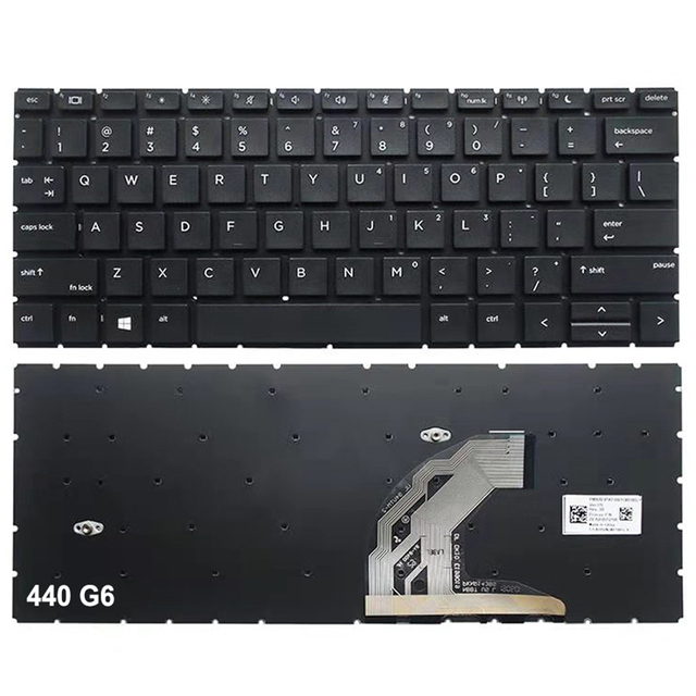 FSLX 440 G6 Laptop Keyboard OEM 440 G6 Wholesale Notebook Keyboards Replacement Teclados Para Laptop for Hp