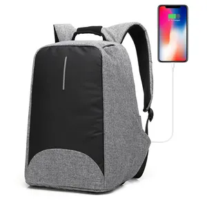 Drop shipping bags for men Anti-Theft Business Laptop Backpack USB Fits 15.6 Inch Computer mochila