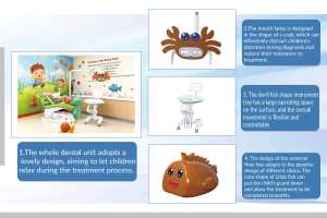 Poltrona Odontoiatrica Pediatrica per Bambini a Prezzo Conveniente, Costruzione in Metallo e Plastica, Certificata CE, Garanzia di 1 Anno - Product Image 3