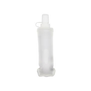 Mini gourde de sport portable 250ml 500ml pliable en TPU et silicone, récipient à boisson durable pour l'extérieur, flasques souples, sac à eau pliable - Product Image 3