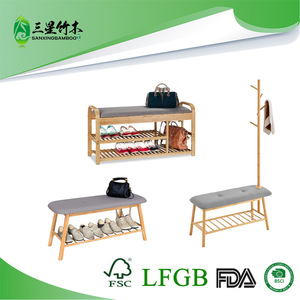 Home <b>shoe</b> changing stool/cabinet for entryway, multi-tiered and detachable <b>shoe</b> <b>rack</b>. - Product Image 4