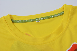 Free Design 100% Polyester Breathable Eco-Friendly Cool Quick Dry Regular Fit Marathon <b>Tshirt</b> Sports Event City Running Print - Product Image 2