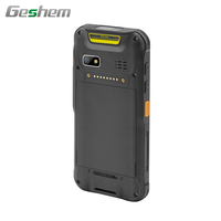 Terminal de données mobile PDA Android 12 de 5,7 pouces avec lecteur RFID UHF MTK6765, lecteur de codes-barres portable, terminal de données IP67 en stock