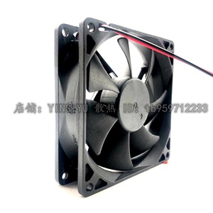 ADDA พัดลม DC 9ซม. 12V 1200รอบต่อนาทีตลับลูกปืน4Pin ควบคุมอุณหภูมิระบายความร้อนสำหรับคอมพิวเตอร์ - Product Image 1