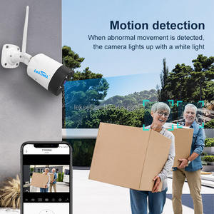 V380pro 3MP Cámara inalámbrica WIFI Tarjeta SD IP66 Cámara Bullet WIFI Cctv Cámara Audio bidireccional Detección humana Soporte 128G DC 12V - Product Image 3