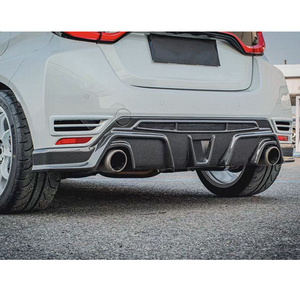 Diffusore Posteriore in Fibra di Carbonio Stile TM per <span class=keywords><strong>Toyota</strong></span> GR <span class=keywords><strong>Yaris</strong></span> 2020+, Splitter <span class=keywords><strong>Paraurti</strong></span> Posteriore di Alta Qualità, Accessori Auto - Product Image 3