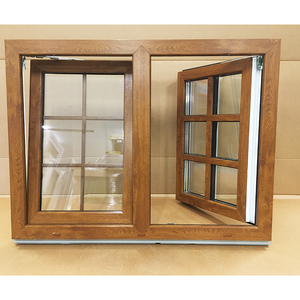 Fenêtres modernes nord-américaines en PVC <span class=keywords><strong>Fenêtre</strong></span> à battant à cadre <span class=keywords><strong>Fenêtre</strong></span> moderne à double vitrage UPVC <span class=keywords><strong>Fenêtre</strong></span> durable inclinable et tournante - Product Image 2