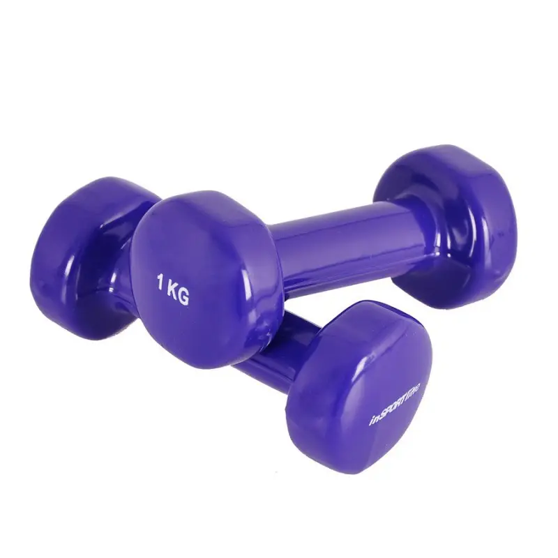 स्वनिर्धारित लोगो कच्चा लोहा बेर का खिलना आकार Vinyl बच्चों फिटनेस Exercise1 5Kg जिम Dumbbell सेट