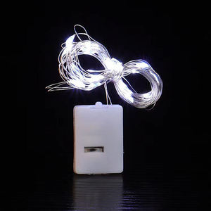 Led dây đồng chuỗi ánh sáng 3-chức năng Twinkle chế độ nút pin hộp Led trang trí đèn kỳ nghỉ ánh sáng - Product Image 5