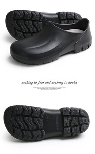 YL7177 vente chaude EVA antidérapant Chef chaussures homme botte imperméable pour cuisine cuisinier bottes de pluie en gros - Product Image 4