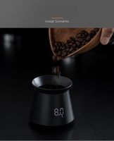 Mini-tasse à mesurer pour café, balance de cuisine électronique portable, étanche, en plastique ABS, haute précision
