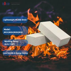 Bloque Aislante Térmico de Baja Densidad JM23 Mullita 0.6-0.8g/cm³ |   Aplicación de Respaldo para Hornos de Alta Temperatura - Product Image 1
