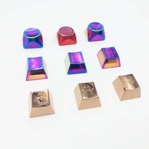 Keycaps Meccanici in Metallo Personalizzati OEM per Tastiera Cherry MX, in Lega di Alluminio/Zinco, Lavorazione CNC/Fonderia, Fabbricazione di Lamiere Metalliche - Product Image 5