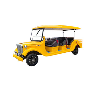 Autobús Turístico Clásico Parison de 8 Plazas, Color Amarillo, con Caja de Transporte, Nuevo, en Venta - Product Image 1