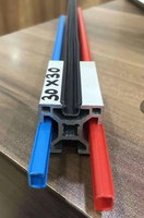 Cubierta de plástico ZHT al por mayor para perfiles de extrusión de aluminio de 8 ranuras - Ecológica y duradera para modelos arquitectónicos y hoteles