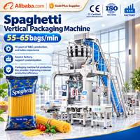 Machine d'emballage VFFS multifonctionnelle à pesage automatique pour spaghetti, directement de l'usine