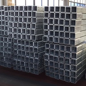 80x40mm Myanmar gi vuông hình chữ nhật rỗng phần 65mm x 65mm x 2mm Trọng lượng Đen Carbon thép ống <span class=keywords><strong>erw</strong></span> mạ kẽm 6M hàn - Product Image 5