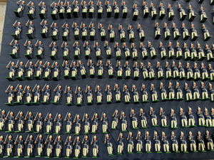 Garde en métal Artisanat Sculpture Soldat Statue Figures Ornement - Product Image 6