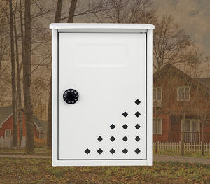 Boîte aux lettres murale décorative extérieure moderne en métal boîte aux lettres <span class=keywords><strong>poste</strong></span> pour l'<span class=keywords><strong>affranchissement</strong></span> - Product Image 1